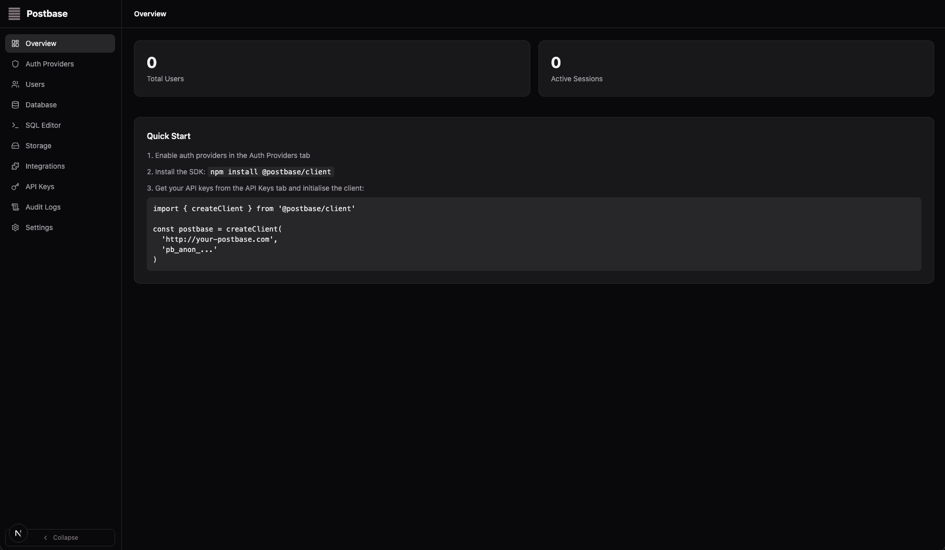 Project Overview & Quick Start